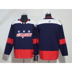 Adidas Washington Capitals Blank Navy Authentic 2018 Stadium Series Stitched NHL Jersey