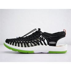 KEEN UNEEK FLAT-M BLACK WHITE GREEN 10130873