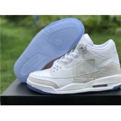 AIR JORDAN 3 RETRO PURE WHITE 136064-111