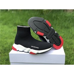 BALENCIAGA SPEED TRAINER BLACK RED