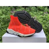 BALENCIAGA SPEED TRAINER ORANGE LOGO