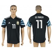 Argentina 11 DI MARIA Away 2018 FIFA World Cup Thailand Soccer Jersey