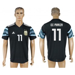 Argentina 11 DI MARIA Away 2018 FIFA World Cup Thailand Soccer Jersey