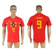 Belgium 9 LUKAKU Home 2018 FIFA World Cup Thailand Soccer Jersey