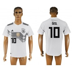 Germany 10 OZIL Home 2018 FIFA World Cup Thailand Soccer Jersey