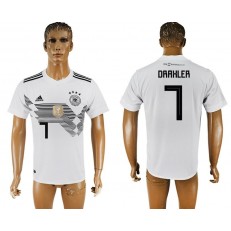 Germany 7 DRAXLER Home 2018 FIFA World Cup Thailand Soccer Jersey