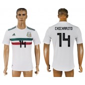 Mexico 14 CHICHARITO Away 2018 FIFA World Cup Thailand Soccer Jersey