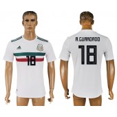 Mexico 18 A. GUARDADO Away 2018 FIFA World Cup Thailand Soccer Jersey