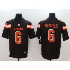 Cleveland Browns 6 Baker Mayfield Brown Vapor Untouchable Player Limited Nike NFL Jersey