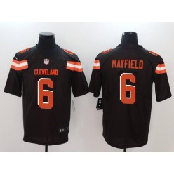Cleveland Browns 6 Baker Mayfield Brown Vapor Untouchable Player Limited Nike NFL Jersey