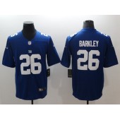 New York Giants 26 Saquon Barkley Royal Vapor Untouchable Limited Nike NFL Jersey