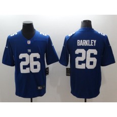 New York Giants 26 Saquon Barkley Royal Vapor Untouchable Limited Nike NFL Jersey