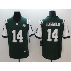 New York Jets 14 Sam Darnold Green Vapor Untouchable Player Limited Nike NFL Jersey