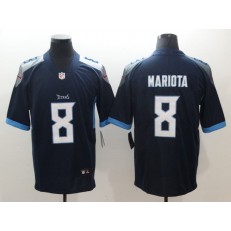 Tennessee Titans 8 Marcus Mariota Navy New 2018 Vapor Untouchable Limited Nike NFL Jersey