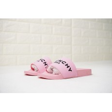 GIVENCHY PARIS SANDAL PINK BLACK LOGO