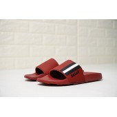 BALLY SAXOR MEN'S GARNET RUBBER SLIDE 6219587
