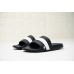 BALLY SLETER MEN'S BLACK AND WHITE RUBBER SLIDE