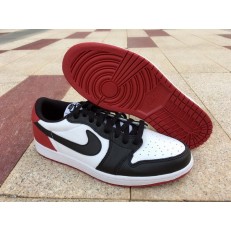 AIR JORDAN 1 RETRO LOW OG BLACK TOE