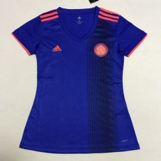 Colombia Away Women 2018 FIFA World Cup Thailand Soccer Jersey