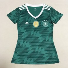 Germany Away Women 2018 FIFA World Cup Thailand Soccer Jersey