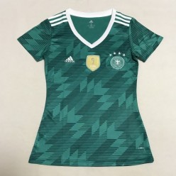 Germany Away Women 2018 FIFA World Cup Thailand Soccer Jersey