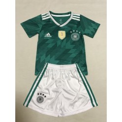 Germany Away Youth 2018 FIFA World Cup Thailand Soccer Jersey