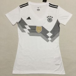Germany Home Women 2018 FIFA World Cup Thailand Soccer Jersey