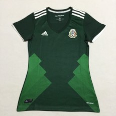 Mexico Home Women 2018 FIFA World Cup Thailand Soccer Jersey
