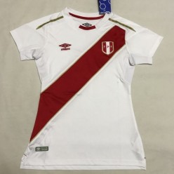 Peru Home Women 2018 FIFA World Cup Thailand Soccer Jersey