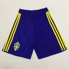Sweden Home 2018 FIFA World Cup Thailand Soccer Shorts