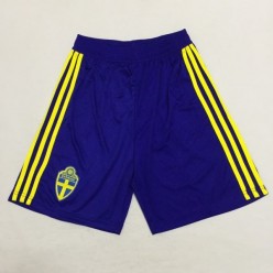 Sweden Home 2018 FIFA World Cup Thailand Soccer Shorts