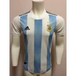 ARGENTINA HOME 2018 FIFA WORLD CUP PLAYER VERSION SOCCER JERSEY
