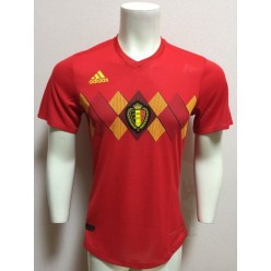 BELGIUM HOME 2018 FIFA WORLD CUP PLAYER VERSION SOCCER JERSEY