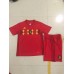 BELGIUM HOME YOUTH 2018 FIFA WORLD CUP THAILAND SOCCER JERSEY