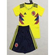 COLOMBIA HOME YOUTH 2018 FIFA WORLD CUP THAILAND SOCCER JERSEY