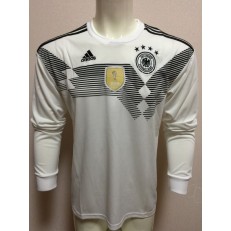 GERMANY HOME 2018 FIFA WORLD CUP LONG SLEEVE THAILAND SOCCER JERSEY