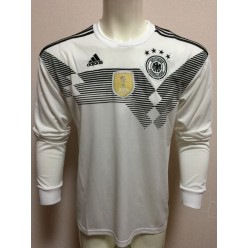 GERMANY HOME 2018 FIFA WORLD CUP LONG SLEEVE THAILAND SOCCER JERSEY