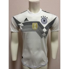 GERMANY HOME 2018 FIFA WORLD CUP PLAYER VERSION SOCCER JERSEY