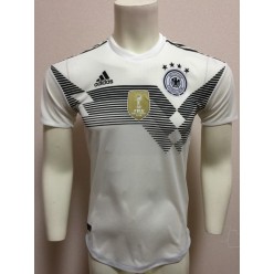 GERMANY HOME 2018 FIFA WORLD CUP PLAYER VERSION SOCCER JERSEY