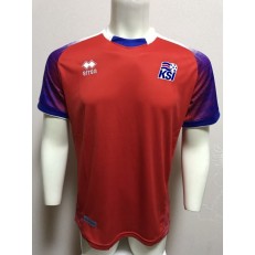 ICELAND RED GOALKEEPER 2018 FIFA WORLD CUP THAILAND SOCCER JERSEY