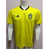 SWEDEN HOME 2018 FIFA WORLD CUP THAILAND SOCCER JERSEY