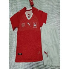 SWITZERLAND HOME YOUTH 2018 FIFA WORLD CUP THAILAND SOCCER JERSEY