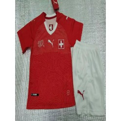 SWITZERLAND HOME YOUTH 2018 FIFA WORLD CUP THAILAND SOCCER JERSEY