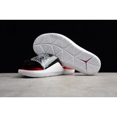 AIR JORDAN HYDRO 7 BLACK WHITE GMY RED AA2517-001