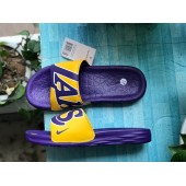 NIKE BENASSI SOLARSOFT NBA LOS ANGELES LAKERS 917551-700
