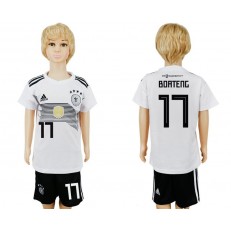 Germany 17 BOATENG Home Youth 2018 FIFA World Cup Soccer Jersey