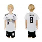 Germany 8 GUNDOGAN Home Youth 2018 FIFA World Cup Soccer Jersey