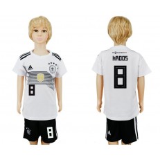 Germany 8 GUNDOGAN Home Youth 2018 FIFA World Cup Soccer Jersey