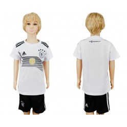 Germany Home Youth 2018 FIFA World Cup Soccer Jersey