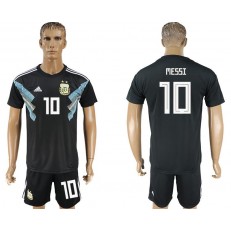 Argentina 10 MESSI Away 2018 FIFA World Cup Soccer Jersey
